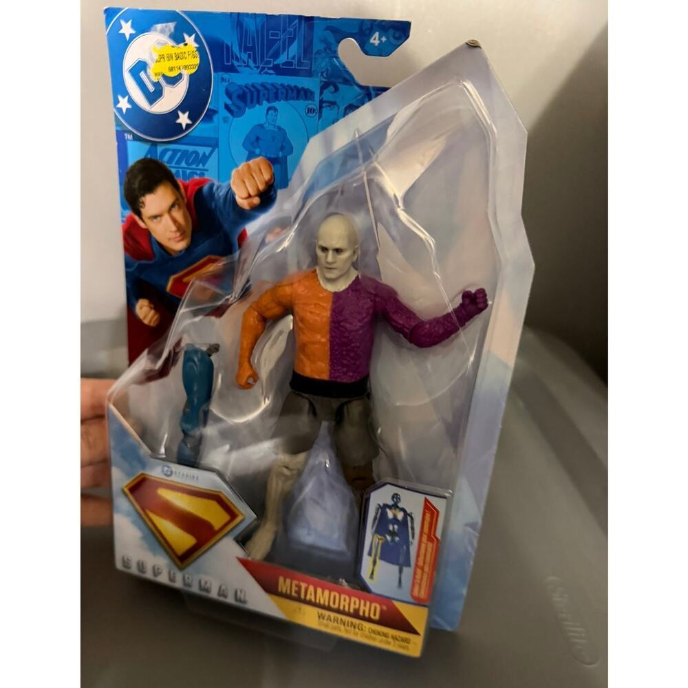DC‎ Studios Superman: METAMORPHO 6" Action Figure New